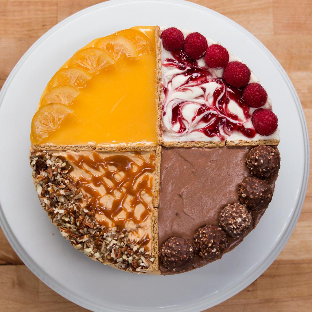 4 Flavor Cheesecake