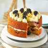 Blackberry & orange cake