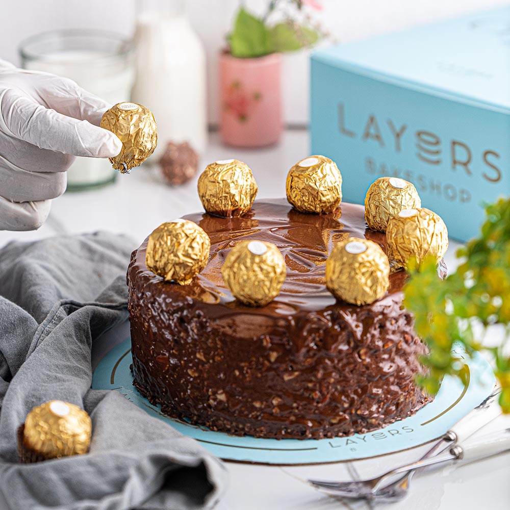 Ferrero Rocher Cake