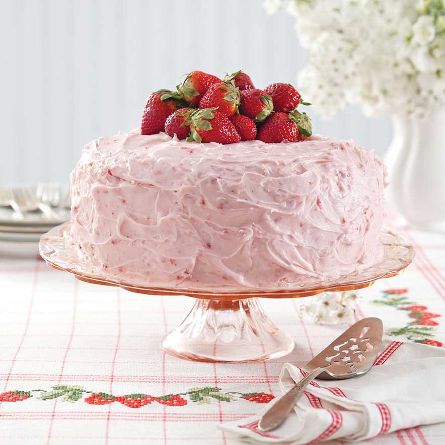 Sugar Free Strawberry Cake